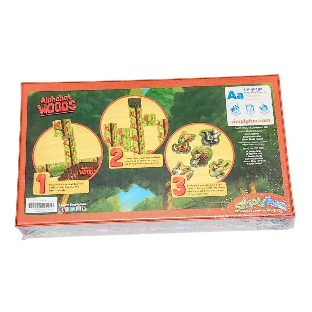 🔥‎ Alphabet Woods Where The Trees Grow Alphabetically Learning Card Game 🍎